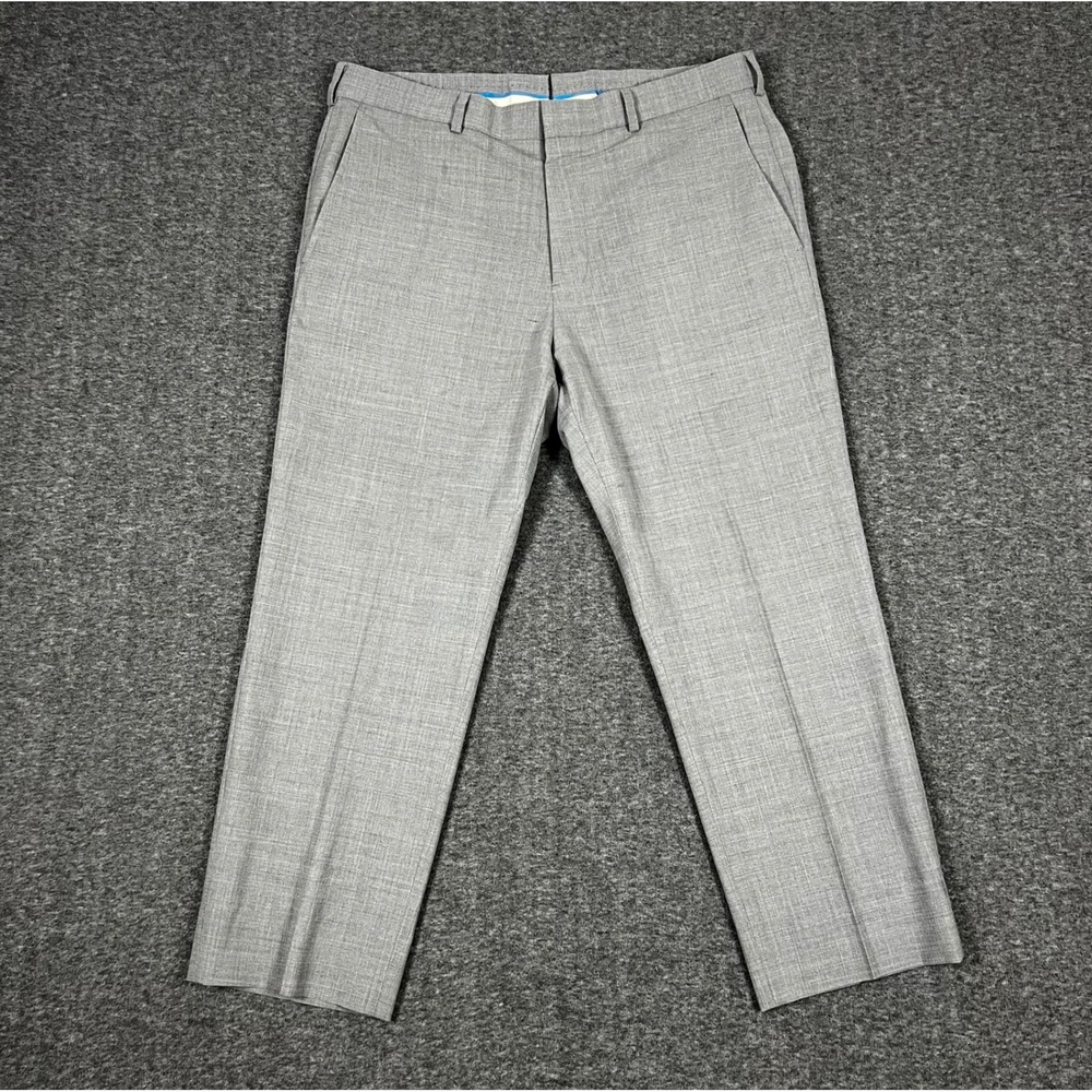 Brooks Brothers Regent Brookscool Trouser Pants Men's 36x26 Gray 100% Wool